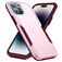 Mobigear Heavy Armor iPhone 14 Pro Hoesje Hardcase Backcover Shockproof - Roze / Paars
