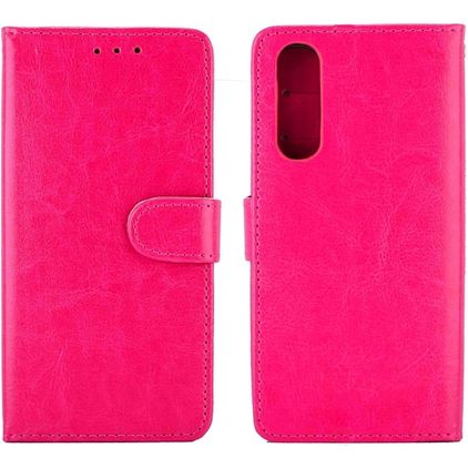 Mobigear Wallet OPPO Reno 3 Pro Hoesje Bookcase Portemonnee - Roze
