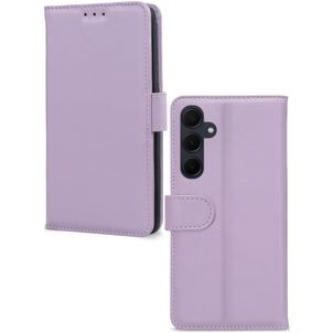 Mobilize Premium Gelly Wallet Samsung Galaxy A35 Hoesje Bookcase Portemonnee - Paars
