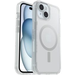 Otterbox Symmetry+ Doorzichtig iPhone 15 MagSafe Hoesje Hardcase Backcover Shockproof - Transparant