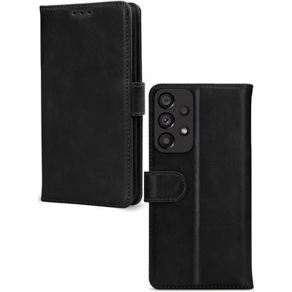 Mobilize Premium Gelly Wallet Samsung Galaxy A53 Hoesje Bookcase Portemonnee - Zwart