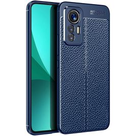 Mobigear Luxury Xiaomi 12 Lite Hoesje Flexibel TPU Backcover - Blauw
