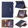 Mobigear Luxury iPad 8 (2020) Hoes Bookcase + Stylus Houder - Blauw