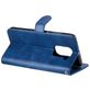 Mobigear Zipper Xiaomi Redmi Note 9 Hoesje Bookcase Portemonnee - Blauw