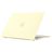 Mobigear Cream Matte MacBook Air 13 Inch (2010-2019) Hoes Hardshell Laptopcover MacBook Case - Geel - Model A1369 / A1466