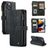 CaseMe C30 iPhone 13 Pro Hoesje Bookcase Portemonnee - Zwart
