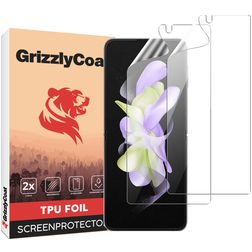 GrizzlyCoat Samsung Galaxy Z Flip 4 Hydrogel TPU Screenprotector - Case Friendly + Installatie Frame (2-Pack)