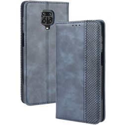 Mobigear Sensation Xiaomi Redmi Note 9 Pro Hoesje Bookcase Portemonnee - Blauw