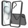 Mobigear Crystal iPhone 16 Plus Hoesje Hardcase Backcover - Zwart