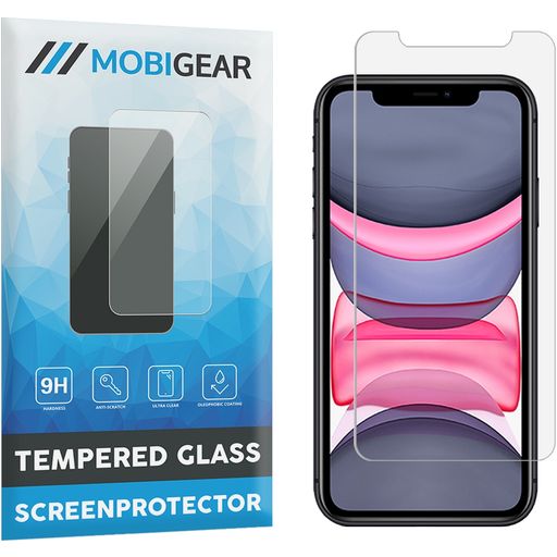 Mobigear iPhone X Glazen Screenprotector - Case Friendly