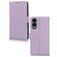 Mobilize Premium Gelly Samsung Galaxy S25 Edge Hoesje Bookcase Portemonnee - Paars