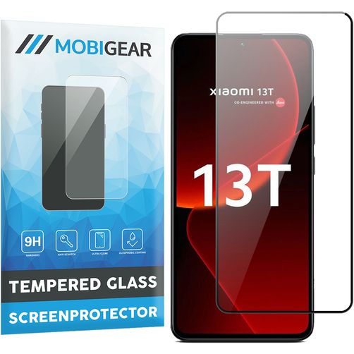 Mobigear Premium Xiaomi 13T Glazen Screenprotector - Case Friendly