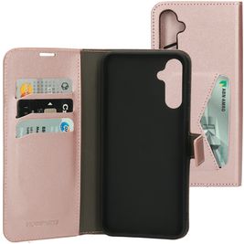 Mobiparts Classic Wallet Samsung Galaxy A14 Hoesje Bookcase Portemonnee - Roze
