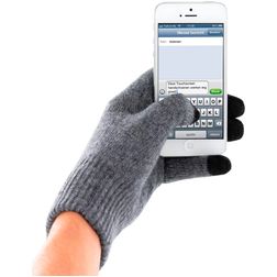 Mobiparts Touchscreen Handschoenen - L - Grijs