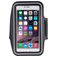 Mobigear Telefoonhouder Hardlopen iPhone 6 Plus Sport Hoesje Neopreen Sportarmband - Zwart
