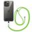 Mobigear Nylon Lanyard Universeel Telefoonkoord Verstelbaar - Groen