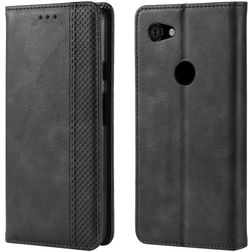 Mobigear Sensation Google Pixel 3a Hoesje Bookcase Portemonnee - Zwart