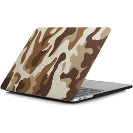 Mobigear Design MacBook Pro 16 Inch (2019-2020) Hoes Hardshell Laptopcover MacBook Case - Desert Camauflage - Model A2141