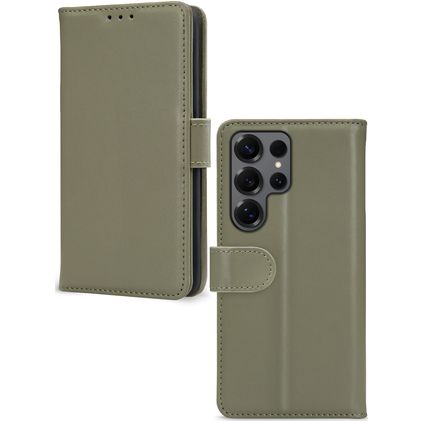 Mobilize Premium Gelly Samsung Galaxy S26 Ultra Hoesje Bookcase Portemonnee - Groen