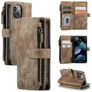 Caseme C30 iPhone 13 Mini Hoesje Bookcase Portemonnee - Bruin