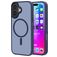 Mobiparts Hardcover iPhone 17 MagSafe Hoesje Hardcase Backcover - Satin Blue