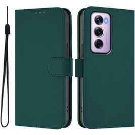 Mobigear Urban Wallet OPPO Reno 12 Pro Hoesje Bookcase Portemonnee - Groen