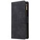 Mobigear Zipper Samsung Galaxy S10 Lite Hoesje Bookcase Portemonnee - Zwart