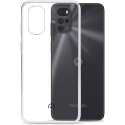 Mobilize Gelly Doorzichtig Motorola Moto G22 Hoesje Flexibel TPU Backcover - Transparant