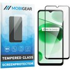 Mobigear Premium Realme C35 Glazen Screenprotector - Case Friendly - Zwart