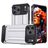 Mobigear Outdoor iPhone 17 Pro Hoesje Hardcase Backcover Shockproof - Zilver