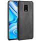Mobigear Croco Xiaomi Redmi Note 9 Pro Hoesje Hardcase Backcover - Zwart