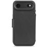 Decoded Detachable Wallet iPhone Air MagSafe Hoesje Echt Leer Uitneembare 2in1 Bookcase Portemonnee - Zwart