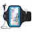 Mobigear Go Active Telefoonhouder Hardlopen Wiko View 3 Pro Sport Hoesje Neopreen Sportarmband - Blauw