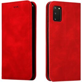 Mobigear Retro Slim Samsung Galaxy S20 Hoesje Bookcase Portemonnee - Rood