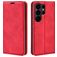 Mobigear Retro Slim Samsung Galaxy S26 Ultra Hoesje Bookcase Portemonnee - Rood