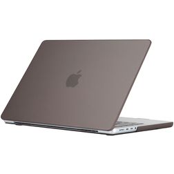Mobigear Glossy MacBook Pro 16 Inch (2021-2026) Hoes Hardshell Laptopcover MacBook Case - Grijs - Model A2485 / A2780 / A2991 / A3186 / A3428 / A3429