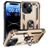 Mobigear Armor Ring iPhone 15 Plus Hoesje Hardcase Backcover Shockproof met Ringhouder - Goud