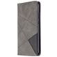 Mobigear Rhombus Slim Huawei P40 Lite E Hoesje Bookcase - Grijs