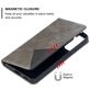 Mobigear Rhombus Slim Samsung Galaxy S21 Hoesje Bookcase - Grijs