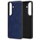 Mobiparts Classic Samsung Galaxy S26 MagSafe Hoesje TPU,Kunstleer Backcover - Sapphire Blue