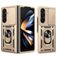Mobigear Armor Ring Cam Slide Samsung Galaxy Z Fold 8 Ultra Hoesje Hardcase Backcover Shockproof met Ringhouder en Camera Slider - Goud