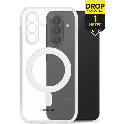 Mobilize Naked Protection Doorzichtig Samsung Galaxy A27 MagSafe Hoesje Hardcase Backcover Shockproof - Transparant