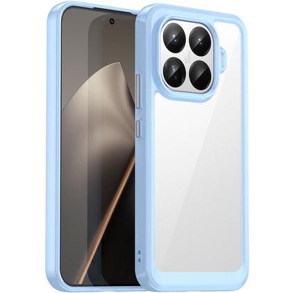 Mobigear Crystal Xiaomi 15T Pro Hoesje Hardcase Backcover - Blauw