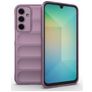 Mobigear Bumpy Samsung Galaxy A16 Hoesje Flexibel TPU Backcover - Paars