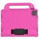 Mobigear Diamond iPad Pro 11 Inch (2021) Kinder Tablethoes met Handvat - Roze
