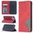 Mobigear Rhombus Slim iPhone 12 Hoesje Bookcase - Rood