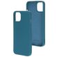 Mobiparts iPhone 14 Siliconen Hoesje Backcover - Blueberry Blue