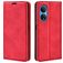 Mobigear Retro Slim HONOR X7 Hoesje Bookcase Portemonnee - Rood