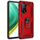 Mobigear Armor Ring Xiaomi Mi 10T Hoesje Hardcase Backcover Shockproof met Ringhouder - Rood