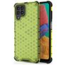 Mobigear Honeycomb Samsung Galaxy M33 Hoesje Hardcase Backcover Shockproof - Groen